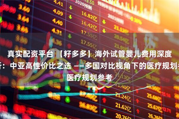 真实配资平台 【籽多多】海外试管婴儿费用深度解析：中亚高性价比之选 ——多国对比视角下的医疗规划参考