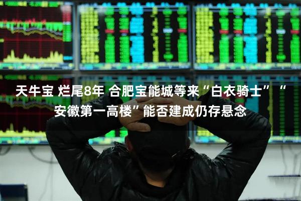 天牛宝 烂尾8年 合肥宝能城等来“白衣骑士” “安徽第一高楼”能否建成仍存悬念